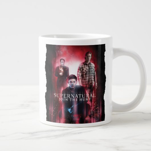 Supernatural Crowley, Dean und Sam Jumbo-Tasse (Rechts)