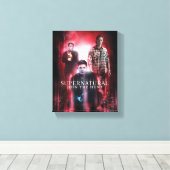 Supernatural Crowley, Dean und Sam Leinwanddruck (Insitu (Holzboden))