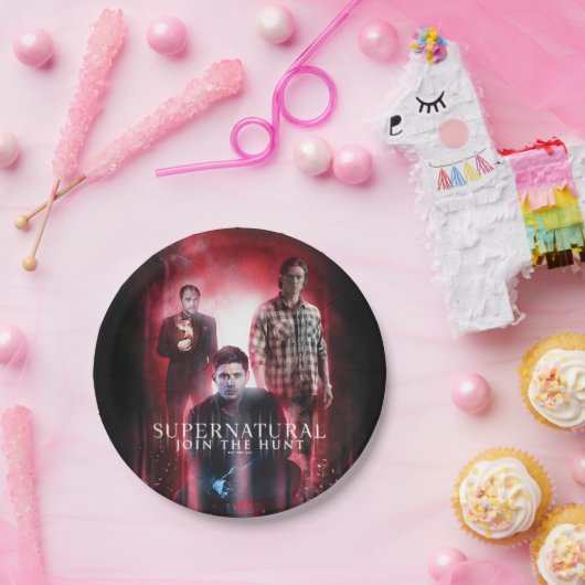 Supernatural Crowley, Dean und Sam Pappteller (Party)