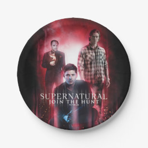 Supernatural Crowley, Dean und Sam Pappteller