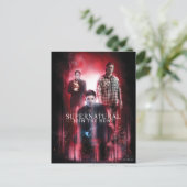 Supernatural Crowley, Dean und Sam Postkarte (Stehend Vorderseite)
