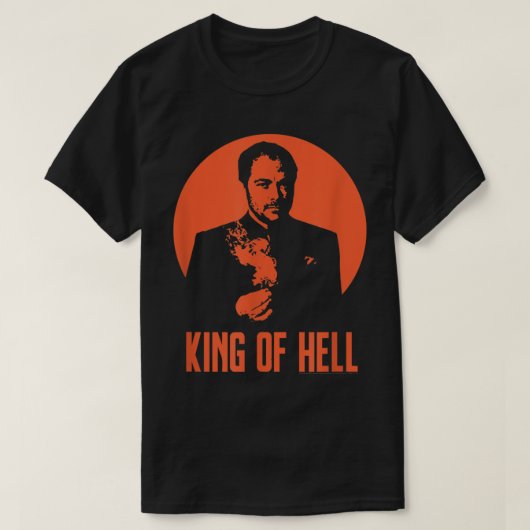 Supernatural Crowley King Of Hell T-Shirt (Design vorne)