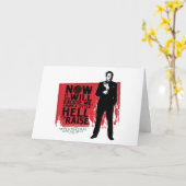Supernatural Crowley Quote Graphic Karte (Gelbe Blume)
