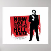 Supernatural Crowley Quote Graphic Poster (Vorne)