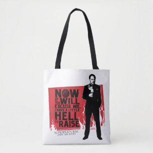 Supernatural Crowley Quote Graphic Tasche
