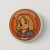 Supernatural Dog - Mary Button (Vorderseite)