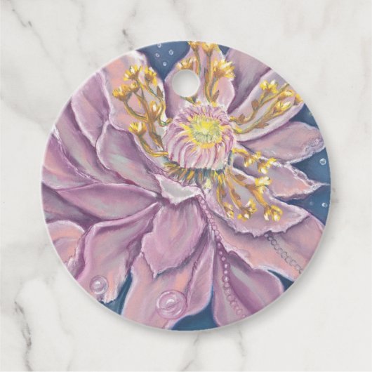 Supernatural Flower Geschenkanhänger (Vorderseite)