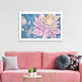 Supernatural Flower Leinwanddruck (Insitu (Wohnzimmer))