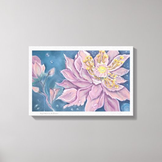 Supernatural Flower Leinwanddruck (Vorderseite)