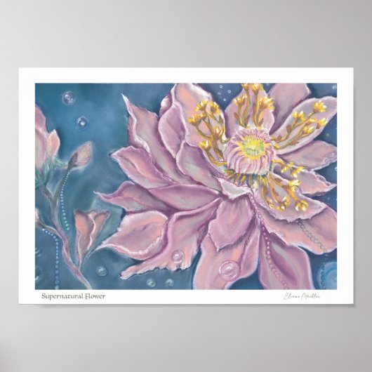 Supernatural Flower Poster (Vorne)