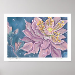 Supernatural Flower Poster