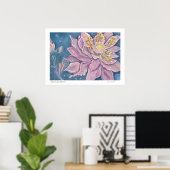 Supernatural Flower Poster (Heimbüro)