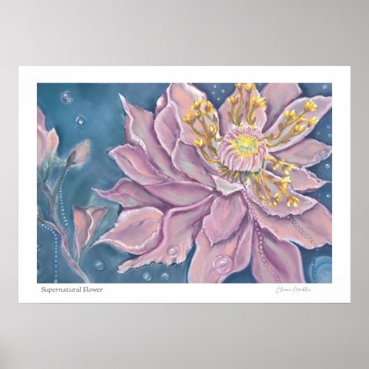 Supernatural Flower Poster (Vorne)