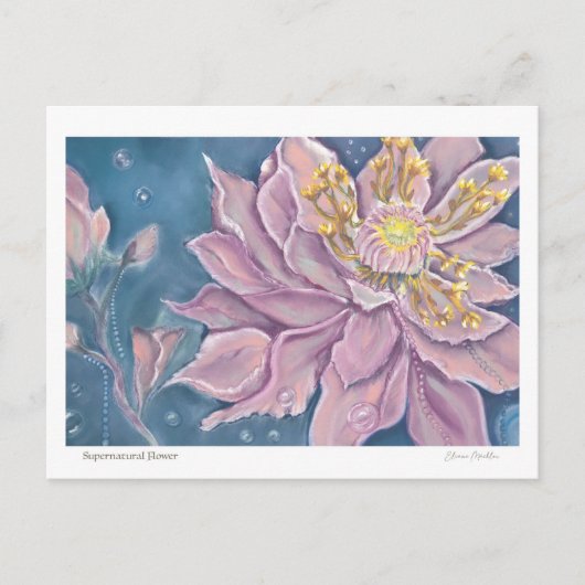 Supernatural Flower Postkarte (Vorderseite)