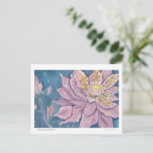 Supernatural Flower Postkarte (Stehend Vorderseite)