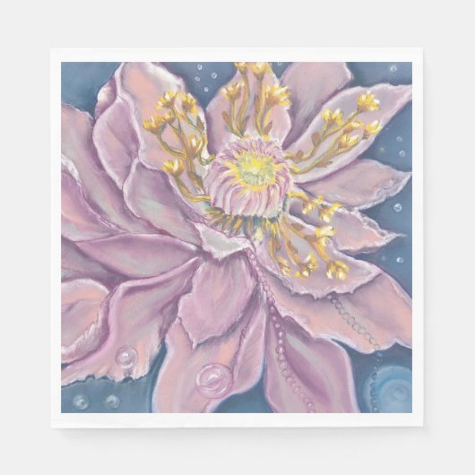 Supernatural Flower Serviette (Vorderseite)