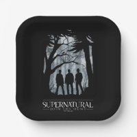 Supernatural Forest Silhouette Graphic
