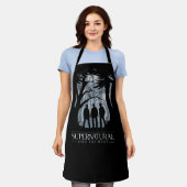 Supernatural Forest Silhouette Graphic Schürze (Getragen)