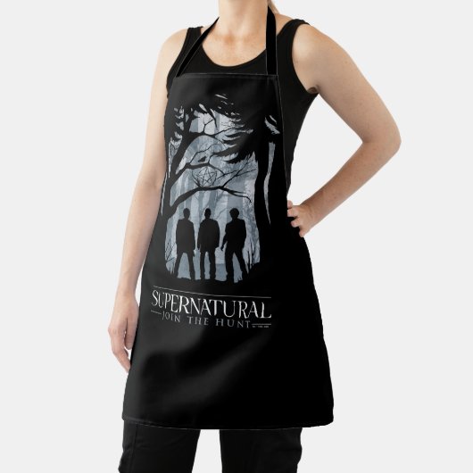 Supernatural Forest Silhouette Graphic Schürze (InSitu)