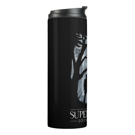 Supernatural Forest Silhouette Graphic Thermosbecher (Nach links gedreht)