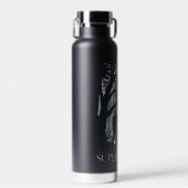 Supernatural Forest Silhouette Graphic Trinkflasche (Vorne)