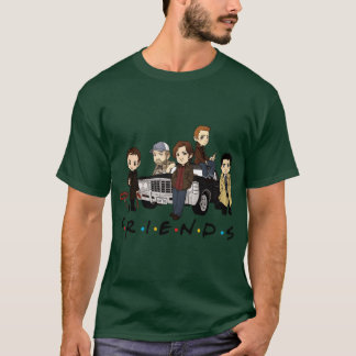 Supernatural Friends Cartoon funny T-Shirt