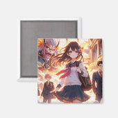 Supernatural Hina: School of Shadows Magnet (Vorderseite/Rückseite)