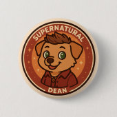 Supernatural Hund - Dean Button (Vorderseite)