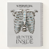 Supernatural "Hunter Inside" Ribcage Graphic Notizblock (Rückseite)