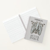 Supernatural "Hunter Inside" Ribcage Graphic Notizblock (Innenseite)