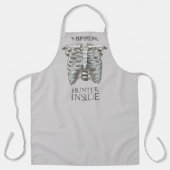 Supernatural "Hunter Inside" Ribcage Graphic Schürze (Vorderseite)