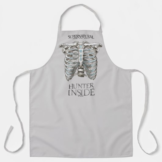 Supernatural "Hunter Inside" Ribcage Graphic Schürze (Vorderseite)