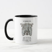 Supernatural "Hunter Inside" Ribcage Graphic Tasse (Links)