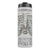 Supernatural "Hunter Inside" Ribcage Graphic Thermosbecher (Vorderseite)