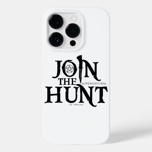 Supernatural "Join the Hunt" Case-Mate iPhone Hülle (Rückseite)