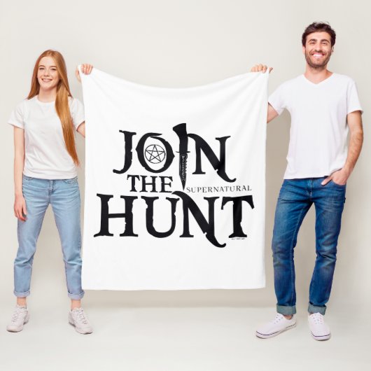 Supernatural "Join the Hunt" Fleecedecke (Beispiel)