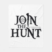 Supernatural "Join the Hunt" Fleecedecke (Vorderseite)