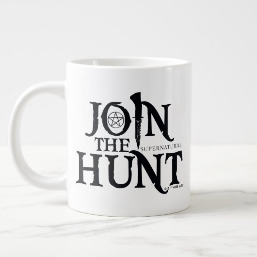Supernatural "Join the Hunt" Jumbo-Tasse (Links)