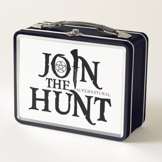 Supernatural "Join the Hunt" Metall Brotdose (Vorderseite)