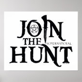Supernatural "Join the Hunt" Poster (Vorne)