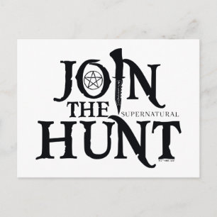 Supernatural "Join the Hunt" Postkarte