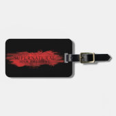Supernatural "Join the Hunt" Red Splash Gepäckanhänger (Vorderseite horizontal)