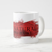 Supernatural "Join the Hunt" Red Splash Jumbo-Tasse (Vorderseite Rechts)