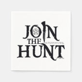 Supernatural "Join the Hunt" Serviette (Vorderseite)