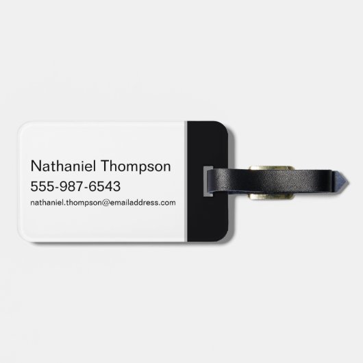 Supernatural "Once a Junter, Always a Hunter" Gepäckanhänger (Rückseite horizontal)