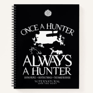 Supernatural "Once a Junter, Always a Hunter" Notizblock
