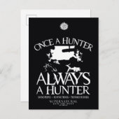 Supernatural "Once a Junter, Always a Hunter" Postkarte (Vorne/Hinten)