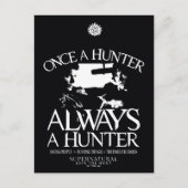 Supernatural "Once a Junter, Always a Hunter" Postkarte (Vorderseite)