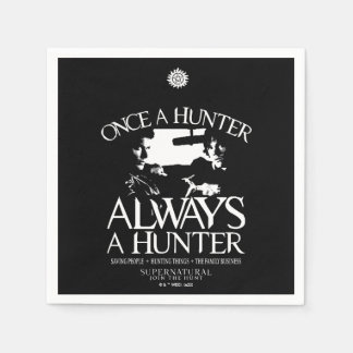 Supernatural "Once a Junter, Always a Hunter" Serviette