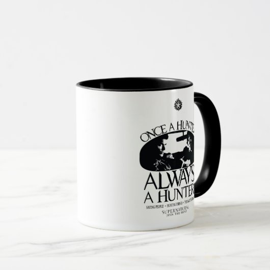 Supernatural "Once a Junter, Always a Hunter" Tasse (VorderseiteRechts)